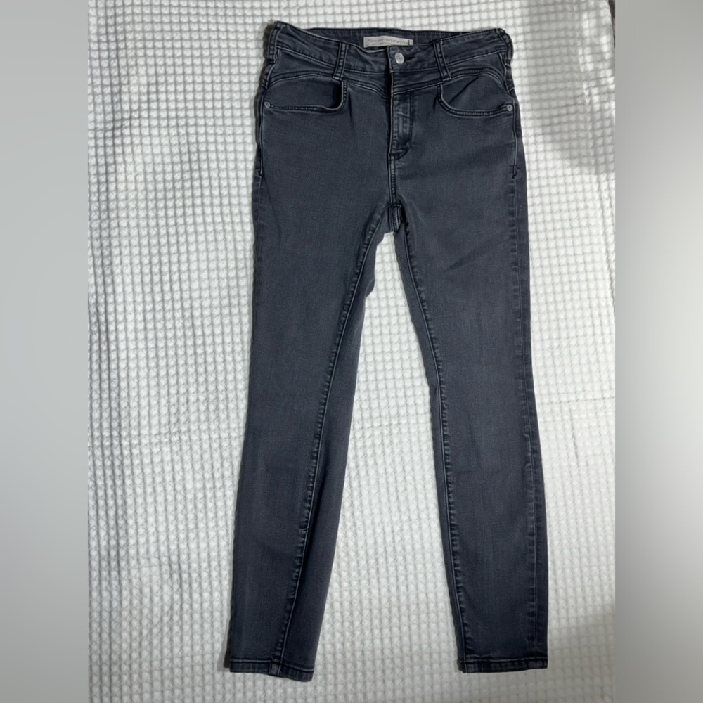 Pilcro Women's Charcoal Skinny Jeans